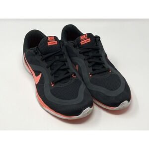 Nike Flex TR6 Training Sneaker Running Shoes Black Pink Womens Size 9 Sporty Gym